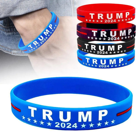 Trump 2024 Silicone Bracelet